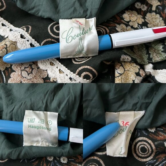 Floral Maxi Dress with Lace Trim - Picture 12 of 12